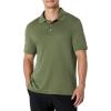 imageAmazon Essentials Mens Regular Fit Interlock Polo ShirtDark Olive