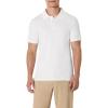imageAmazon Essentials Mens Slim Fit Interlock Polo ShirtWhite