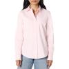 imageAmazon Essentials Womens RegularFit Stretch Poplin ButtonUp Dress ShirtLight Pink