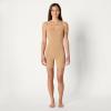 imageAmazon Essentials Womens Microfiber Short Romper BodysuitWashed Bronze