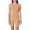 imageAmazon Essentials Womens Microfiber Short Romper BodysuitWashed Bronze