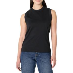 imageAmazon Essentials Demis Pick Womens RelaxedFit Cotton Muscle TeeBlack