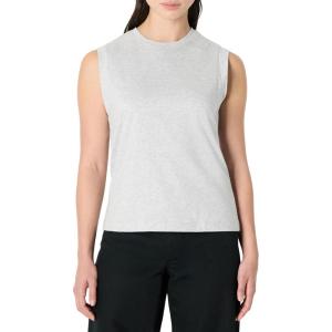 imageAmazon Essentials Demis Pick Womens RelaxedFit Cotton Muscle TeeLight Grey Heather