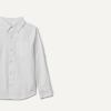 imageAmazon Essentials Boys Long Sleeve Oxford Button Down ShirtWhite