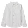 imageAmazon Essentials Boys Long Sleeve Oxford Button Down ShirtWhite