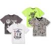 imageAmazon Essentials Boys ShortSleeve VNeck TShirtsNightmare Doodle