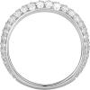 imageAmazon Essentials Cubic Zirconia Classic Pave Eternity Ring in Sterling SilverWhite