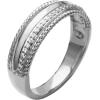 imageAmazon Essentials Cubic Zirconia MultiRow Band Ring in Sterling SilverWhite