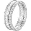 imageAmazon Essentials Cubic Zirconia Stackable 2Ring Set in Sterling SilverWhite