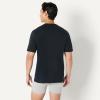 imageAmazon Essentials Mens RegularFit ShortSleeve Crewneck TShirt Pack of 6Black