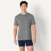imageAmazon Essentials Mens RegularFit ShortSleeve Crewneck TShirt Pack of 6Grey Heather