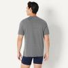 imageAmazon Essentials Mens RegularFit ShortSleeve Crewneck TShirt Pack of 6Grey Heather