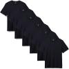 imageAmazon Essentials Mens RegularFit ShortSleeve Crewneck TShirt Pack of 6Black