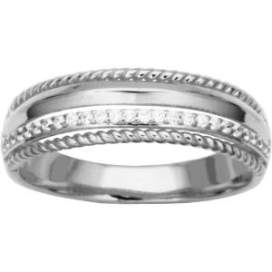 imageAmazon Essentials Cubic Zirconia MultiRow Band Ring in Sterling SilverWhite