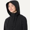 imageAmazon Essentials Womens RelaxedFit Lightweight Waterproof Long Hooded Rain JacketBlack