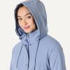 imageAmazon Essentials Womens RelaxedFit Lightweight Waterproof Long Hooded Rain JacketDusty Blue