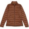 imageAmazon Essentials womens Lightweight LongSleeve WaterResistant Packable Puffer Jacket Available in Plus SizeDark Toffee Brown