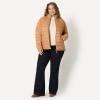 imageAmazon Essentials womens Lightweight LongSleeve WaterResistant Packable Puffer Jacket Available in Plus SizeLight Brown