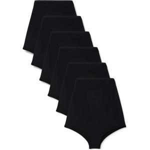 imageAmazon Essentials Womens Peached Microfiber Maternity Over The Bump BriefBlack