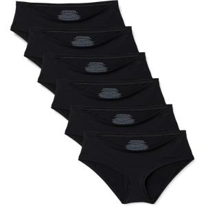 imageAmazon Essentials Womens Peached Microfiber Maternity Under The Bump BriefBlack