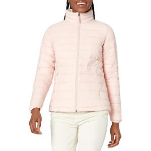 imageAmazon Essentials womens Lightweight LongSleeve WaterResistant Packable Puffer Jacket Available in Plus SizeRose
