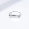 imageAmazon Essentials 14K Plated Sterling Silver Round Signet RingSilver