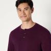imageAmazon Essentials Demis Pick Mens RelaxedFit Long Sleeve HenleyBurgundy