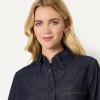 imageAmazon Essentials Demis Pick Womens OversizedFit Denim ButtonDown ShirtRinse