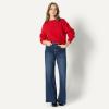 imageAmazon Essentials Demis Pick Womens RelaxedFit Cable Crewneck SweaterRed