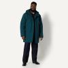 imageAmazon Essentials Mens Modern OversizedFit Heavyweight Parka JacketDark Teal Green