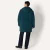 imageAmazon Essentials Mens Modern OversizedFit Heavyweight Parka JacketDark Teal Green