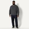 imageAmazon Essentials Mens RelaxedFit Faux Mohair Crewneck Pullover SweaterCharcoal Heather