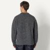 imageAmazon Essentials Mens RelaxedFit Faux Mohair Crewneck Pullover SweaterCharcoal Heather