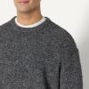 imageAmazon Essentials Mens RelaxedFit Faux Mohair Crewneck Pullover SweaterCharcoal Heather