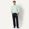 imageAmazon Essentials Mens RelaxedFit Faux Mohair Crewneck Pullover SweaterPastel Green