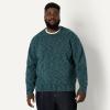 imageAmazon Essentials Mens RelaxedFit MultiColor Heavyweight Crewneck Pullover SweaterDark Teal Green Marl