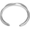 imageAmazon Essentials Silver Cuff Bracelet for Women  Fine Silver Plated Chunky Bangle Bracelet