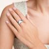 imageAmazon Essentials Womens Dome Band Ring Gold or Silver PlatedWHITE
