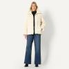 imageAmazon Essentials Womens OversizedFit Square Quilted Puffer Jacket with Adjustable WaistCream