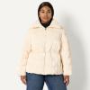 imageAmazon Essentials Womens OversizedFit Square Quilted Puffer Jacket with Adjustable WaistCream