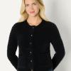 imageAmazon Essentials Womens RegularFit Wool Blend Boucle ButtonDown JacketBlack