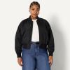 imageAmazon Essentials Womens RelaxedFit Bomber JacketBlack