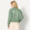 imageAmazon Essentials Womens RelaxedFit Bomber JacketSage Green