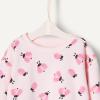 imageAmazon Essentials unisexbaby Sweatshirt ampamp Sweatpant SetPale Pink Tossed Ladybugs