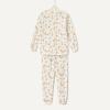 imageAmazon Essentials x Sofia Grainge Unisex Babies SnugFit Cotton Footed PajamasIvory Squirrel Picnic