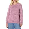 imageAmazon Essentials Demis Pick Womens OversizedFit MultiColor Heavyweight Crewneck SweaterFuchsia Marl