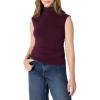 imageAmazon Essentials Demis Pick Womens SlimFit Sleeveless HighNeck TopBurgundy