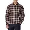 Dark Burgundy Black Check Plaid