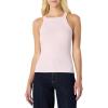 imageAmazon Essentials Womens SlimFit Stretch Rib HighNeck TankPastel Lilac