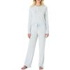 imageAmazon Essentials x Sofia Grainge Unisex Babies SnugFit Cotton Footed PajamasLight Blue Geese